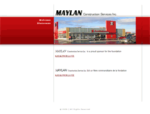Tablet Screenshot of maylan.ca